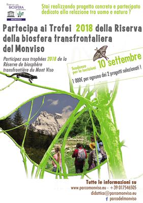 Partecipa ai Trofei 2018 della Riserva della Biosfera Transfrontaliera del Monviso